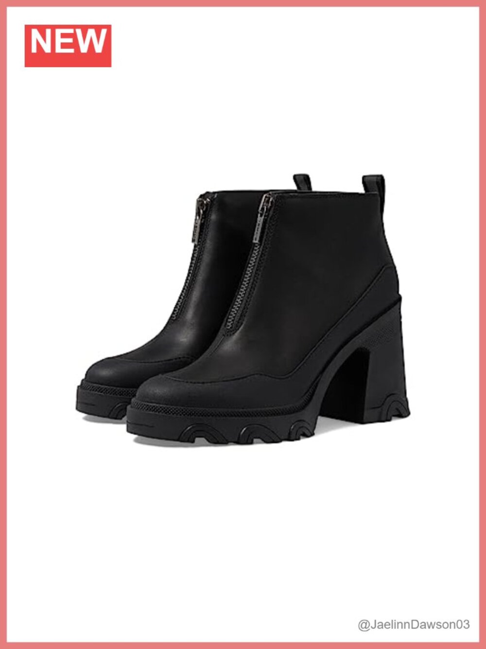 Waterproof Full-Grain Leather Mid-Calf Zip Boots